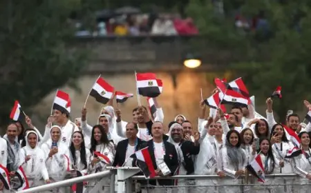مشاركة مصرية اليوم في 4 ألعاب ضمن منافسات عاشر أيام أولمبياد باريس