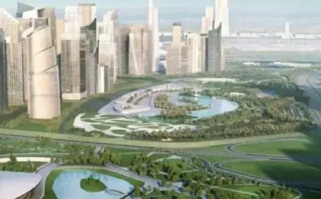 معلومات الوزراء يستعرض مشروعي النهر الأخضر وحي المال والأعمال بالعاصمة الإدارية