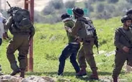 قوات الاحتلال الإسرائيلي تعتقل 9 فلسطينيين من الخليل بالضفة الغربية