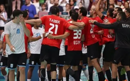 منتخب اليد يختتم استعداداته اليوم لمواجهة إسبانيا في أولمبياد باريس