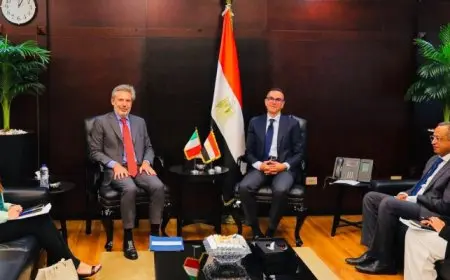 وزير الاستثمار يستقبل السفير الإيطالي لبحث تعزيز التعاون التجاري والاستثماري