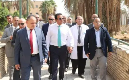 عبد الغفار يتفقد مستشفى صدر العباسية ويوجه بتسريع وتيرة التطوير وفقًا الجدول المحدد