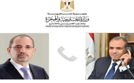 وزير الخارجية يبحث هاتفيا مع نظيره الأردني المستجدات الأخيرة حيال الوضع المتأزم في قطاع غزة