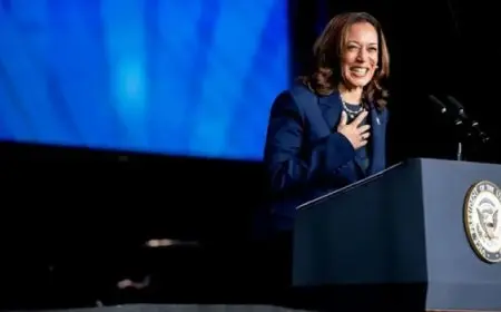 رسميا.. كامالا هاريس تفوز بترشيح الحزب الديمقراطي لحوض انتخابات الرئاسة الأمريكية