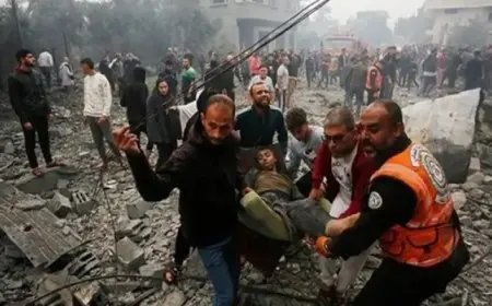 قتلى وجرحى جراء قصف الاحتلال الإسرائيلي مناطق متفرقة بقطاع غزة