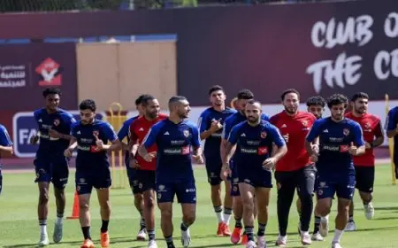الأهلي يختتم تدريباته استعدادا لمواجهة سموحة في الدوري الممتاز الخميس