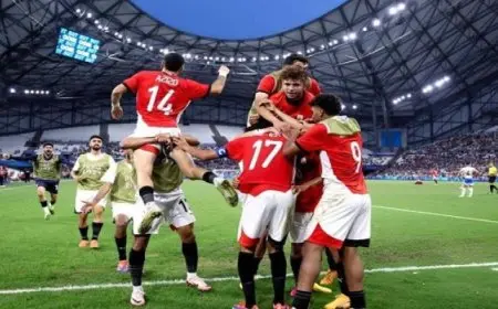 المنتخب الأولمبي يواجه المغرب اليوم في صراع الميدالية البرونزية بأولمبياد باريس