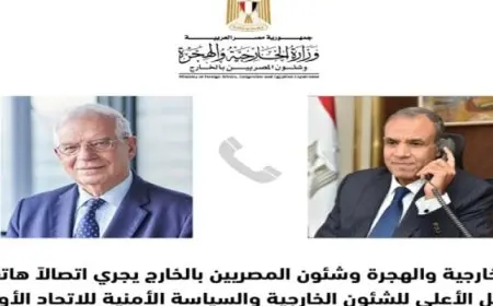 وزير الخارجية لنظيره الإماراتي: حرب غزة السبب الرئيسي في التصعيد غير المسبوق بالمنطقة