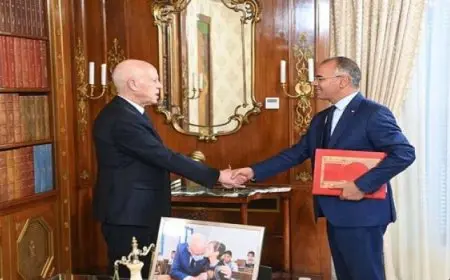 الرئيس التونسي يكلف “كمال المدوري” برئاسة الحكومة خلفا لأحمد الحشاني