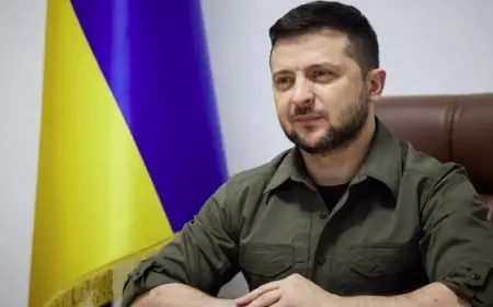 الرئيس الأوكراني يبحث مع وفد من مجلس النواب الأمريكي جهود وقف الحرب