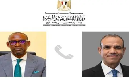 وزير الخارجية يجري اتصالا هاتفيا مع وزير خارجية مالي