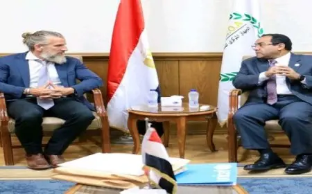 بال .. رئيس التنظيم والإدارة يستقبل ممثل اليونسيف في مصر ويبحثان التعاون المشترك