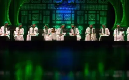 الحضرة تحتفل بعيدها التاسع اليوم على المسرح المكشوف