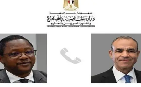 وزير الخارجية يبحث هاتفياً مع وزير خارجية بوركينا فاسو تعزيز التعاون بين البلدين