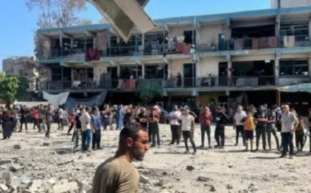 الأمم المتحدة تدين الغارة الإسرائيلية على مدرسة في غزة وتصفه بأنه “يوم آخر من الرعب”