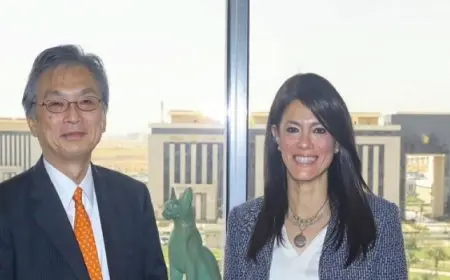 وزيرة التخطيط تؤكد أهمية الشراكة مع اليابان بمجال توطين الصناعة والتنمية البشرية