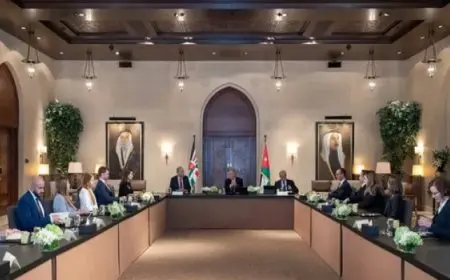 الملك عبدالله يؤكد لوفد الكونجرس ضرورة بذل أقصى جهد لخفض التصعيد بالمنطقة والتوصل لتهدئة شاملة