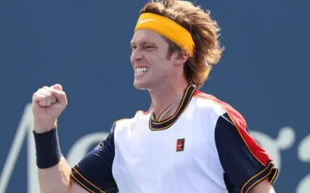 روبليف وبوبيرين يصعدان لنهائي بطولة كندا المفتوحة للتنس