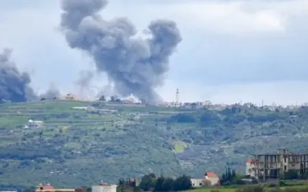 حزب الله يطلق رشقة صاروخية ردا على الغارة الإسرائيلية في جنوب لبنان