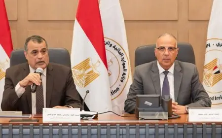 وزيرا الري والدولة للإنتاج الحربي يبحثان موقف مشروعات منظومة الموارد المائية