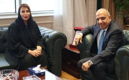 وزير الكهرباء يستقبل سفيرة الإمارات لبحث سبل دعم وتعزيز التعاون والشراكة والاستثمار