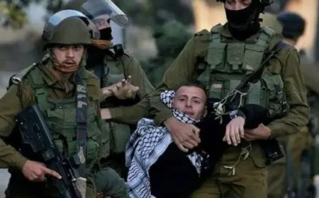 قوات الاحتلال الإسرائيلي تعتقل 20 فلسطينيا على الأقل من الضفة الغربية
