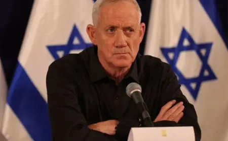 جانتس: حكومة نتنياهو غير مؤهلة لإنجاز مهمتها