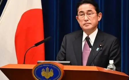 رئيس الوزراء الياباني يعتزم التنحي عن منصبه