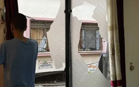 شهيدان و8 إصابات في قصف جوي إسرائيلي يستهدف مخيم بلاطة