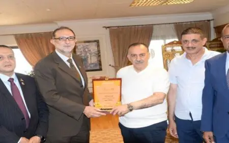 رئيس الهيئة القومية لسلامة الغذاء يقوم بزيارة لمقر الهيئة بأسيوط