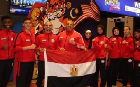 بَعثة منتخب مصر للمواي تاي تتوجه للإمارات للمشاركة بالبطولة العربية للمحترفين