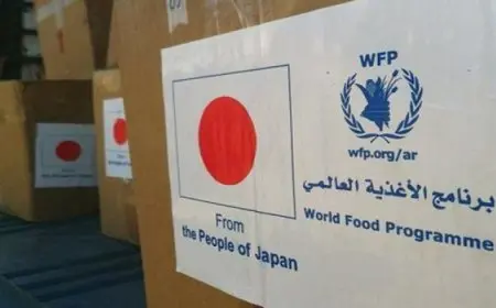 الحكومة اليابانية تدعم برنامج الغذاء العالمي في فلسطين بـ 2.5 مليون دولار