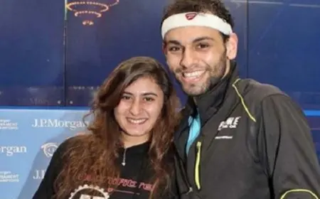 علي فرج ونور الشربيني يتصدران قرعة بطولة باريس للإسكواش في الموسم الجديد