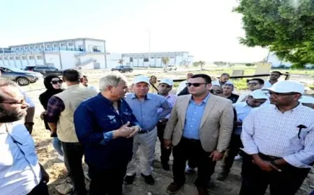 بال .. وزير الإسكان يتفقد أعمال إحلال وتجديد محطة تنقية مياه جنوب العلمين بطاقة 167 ألف م3 يومياً