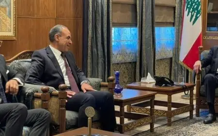 وزير الخارجية يبحث مع رئيس مجلس النواب اللبناني ببيروت جهود وقف التصعيد