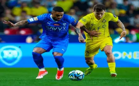 ديربي ناري بين النصر والهلال في نهائي كأس السوبر السعودي