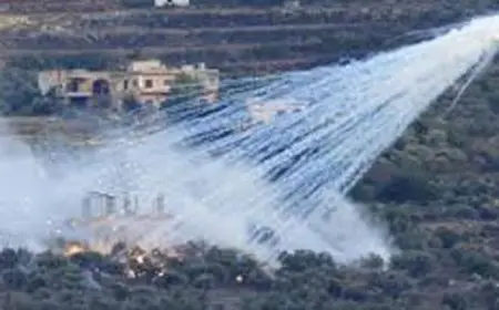 قصف فوسفوري إسرائيلي لبلدة ميس الجبل بـ”مرجعيون” جنوبي لبنان