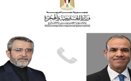 اتصال هاتفي بين وزير الخارجية ونظيره الإيراني لاحتواء التصعيد الذي تشهده المنطقة