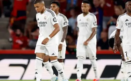 بمشاركة مبابي .. ريال مدريد يسقط في فخ التعادل أمام مايوركا في افتتاح الليجا