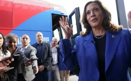 عشية انعقاد مؤتمر الحزب الديمقراطي في شيكاغو .. هاريس توجه انتقادات لترامب وسياسته