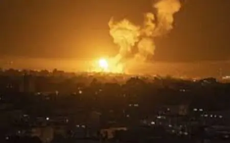 جيش الاحتلال الإسرائيلي يشن غارات على منطقة البقاع الأوسط في لبنان