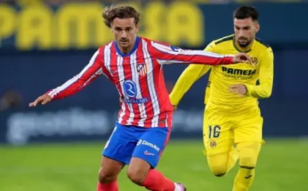 أتلتيكو مدريد يتعثر في افتتاحية الليجا الإسباني بالتعادل مع فياريال