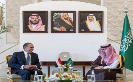 وزير الخارجية يبحث مع نظيره السعودي تعزيز العلاقات بين البلدين وجهود وقف إطلاق النار في غزة