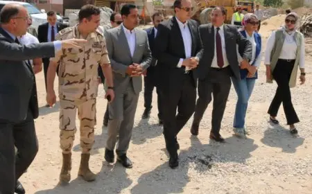 رئيس هيئة الرعاية الصحية يزور السويس لاستكمال منظومة التأمين الصحي الشامل في المحافظة
