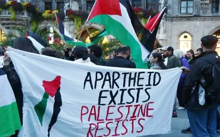 الآلاف يحتجون ضد حرب غزة في محيط المؤتمر الوطني الديمقراطي بشيكاغو