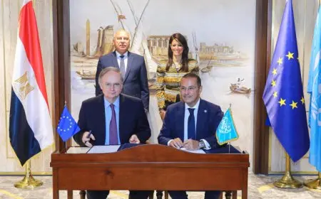 كامل الوزير والمشاط يشهدان توقيع الاتفاق التنفيذي لبرنامج الاتحاد الأوروبي لدعم التجارة والصناعة