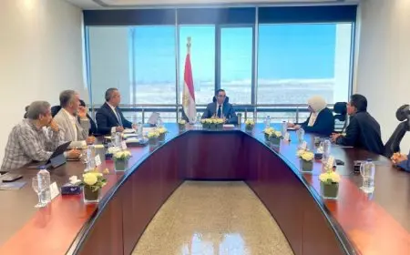 وزير الاستثمار يلتقي عدد من مصنعي السيراميك لبحث مستقبل صناعة السيراميك في مصر