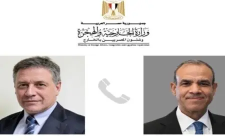 وزير الخارجية يتلقى اتصالا هاتفيا من وزير خارجية الأوروجواي