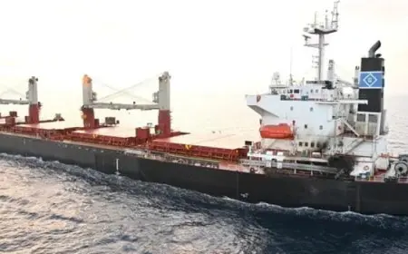 قصف حوثي يطال سفينة قبالة ساحل الحديدة باليمن