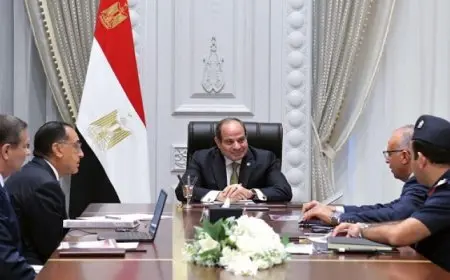 الرئيس السيسي يوجه بتحقيق طفرة في التوسع الرأسي والأفقي في الإنتاج الزراعي